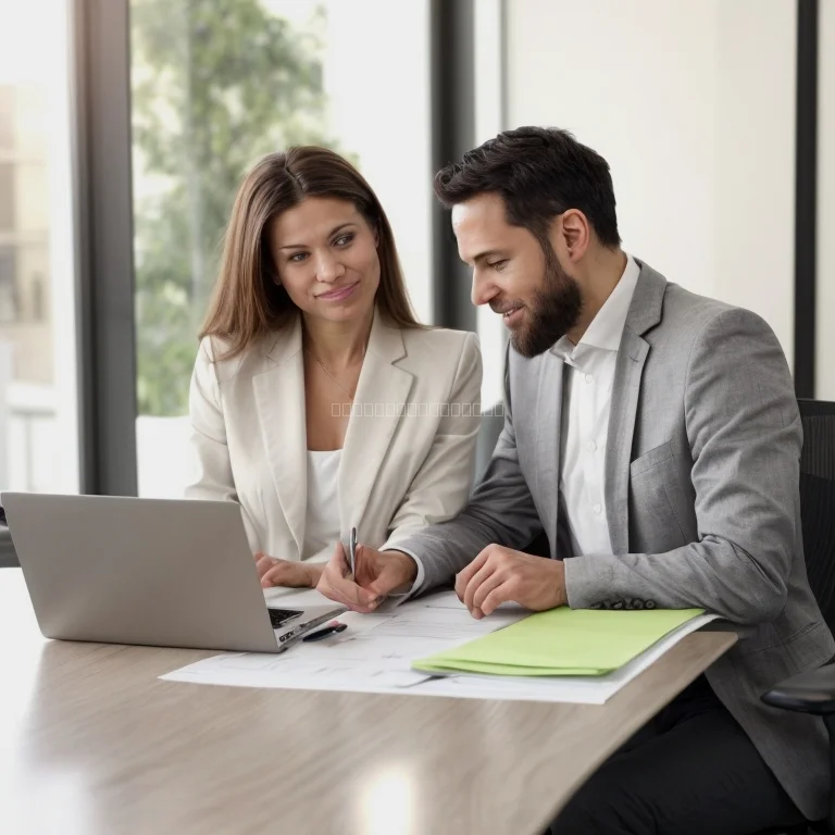 Client meeting with legal advisor