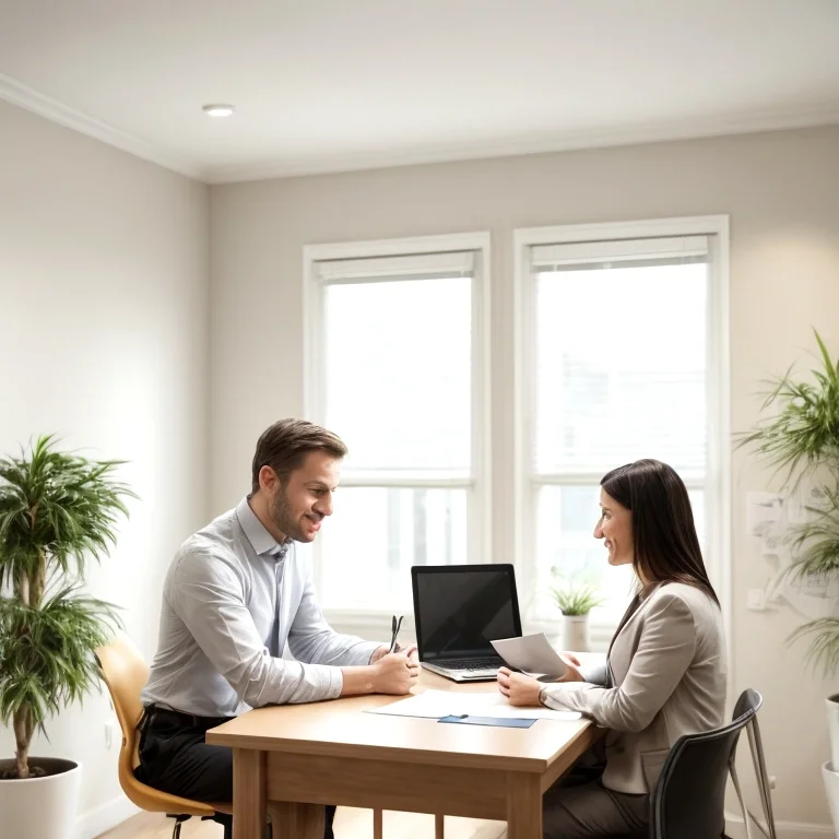 Apartment keys handover